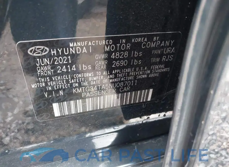 KMTG34TA5NU087011# 9