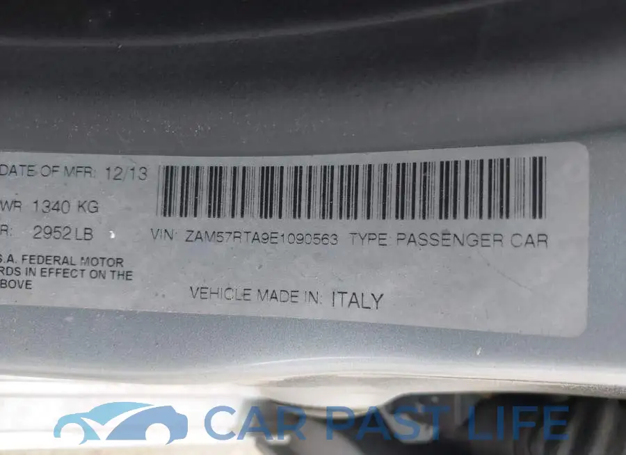 ZAM57RTA9E1090563# 9