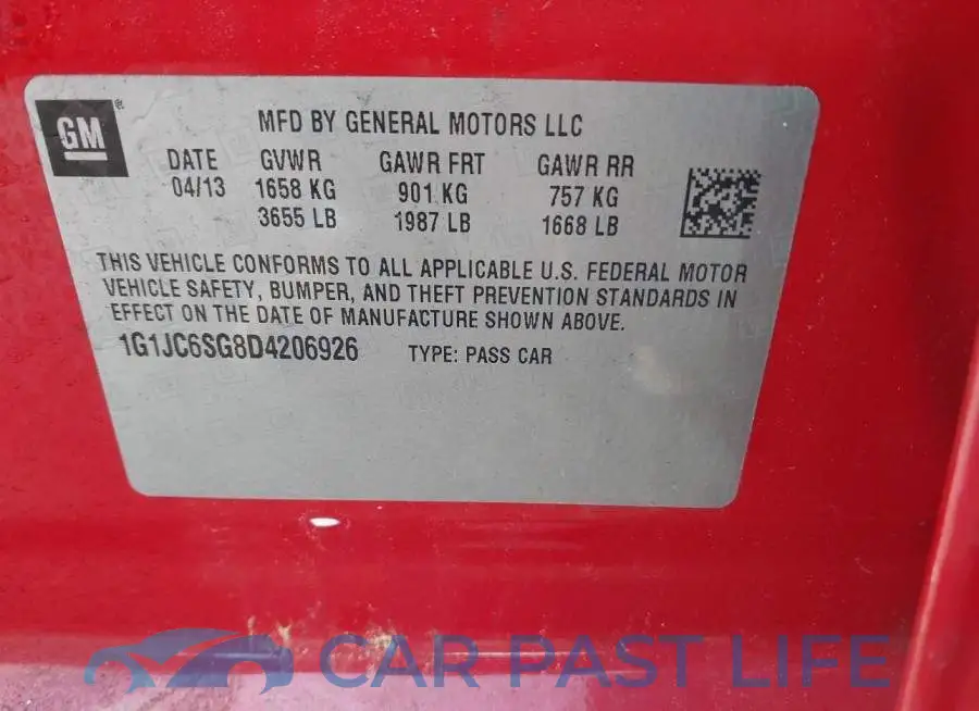 1G1JC6SG8D4206926# 9