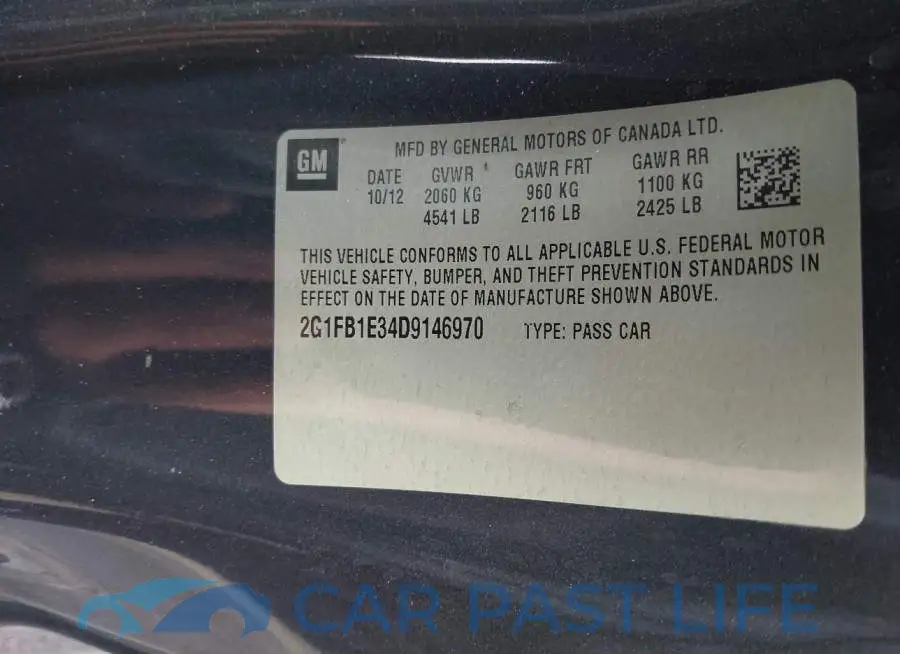 2G1FB1E34D9146970# 9