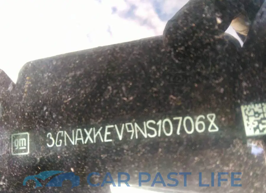 3GNAXKEV9NS107068# 9