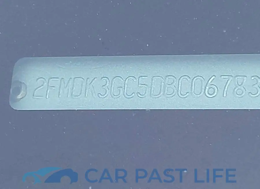 2FMDK3GC5DBC06783# 9
