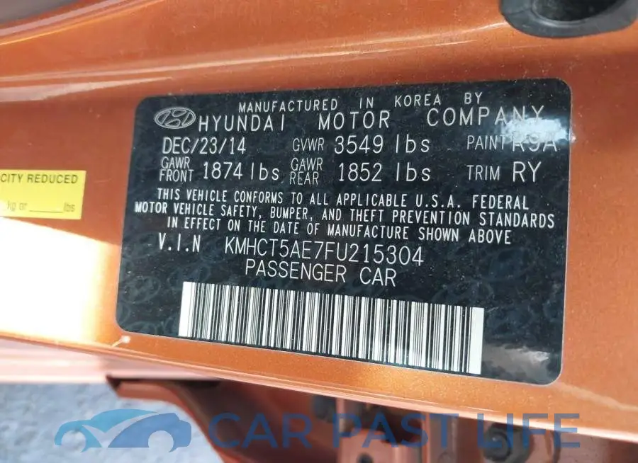 KMHCT5AE7FU215304# 9