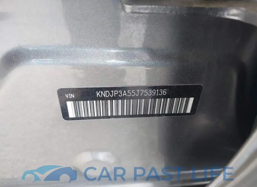 KNDJP3A55J7539136# 9