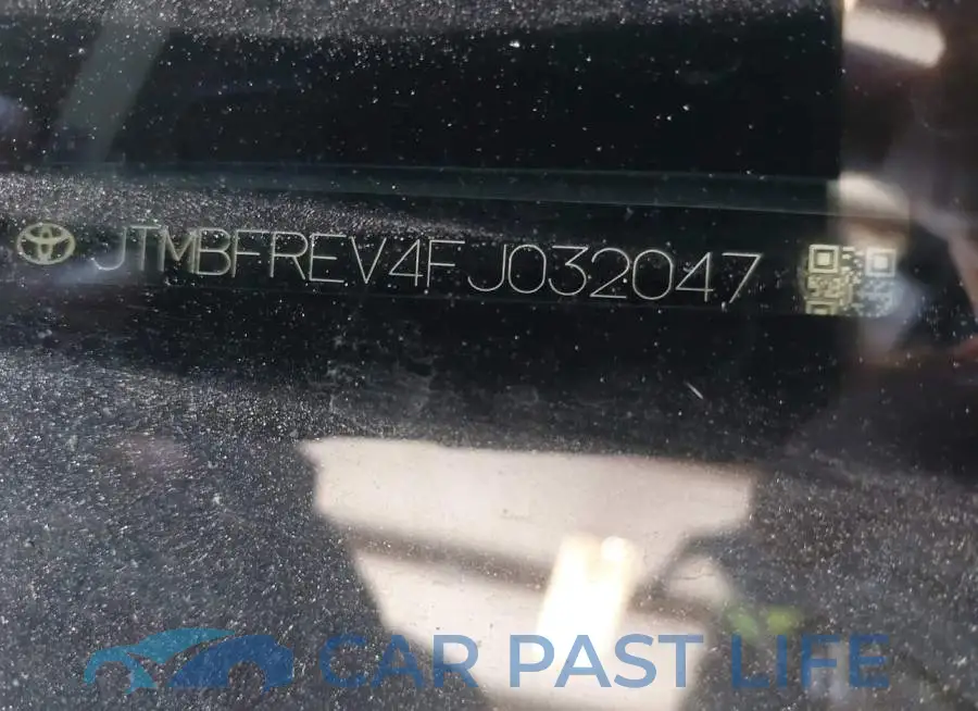 JTMBFREV4FJ032047# 9