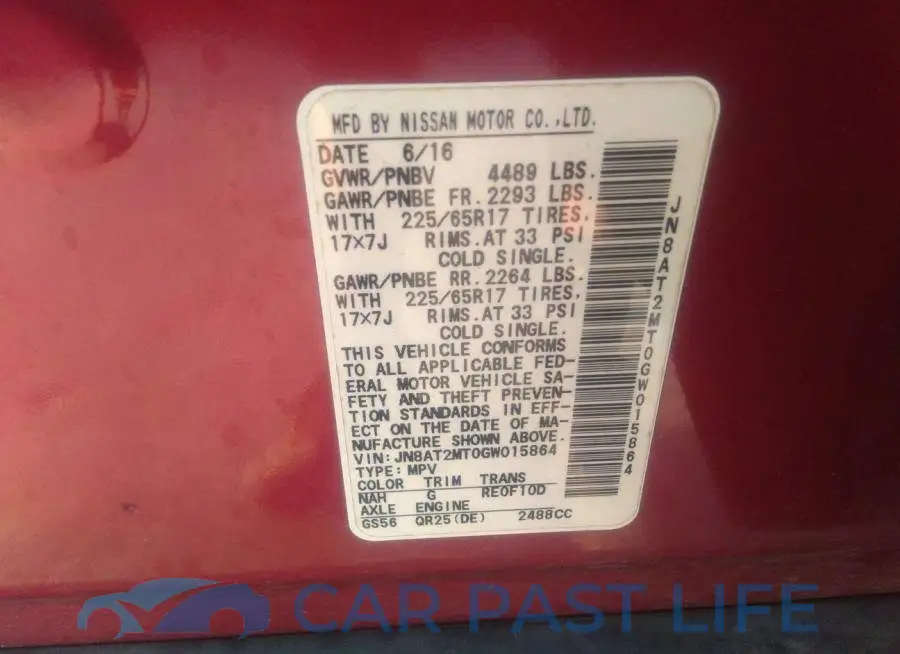 JN8AT2MT0GW015864# 9