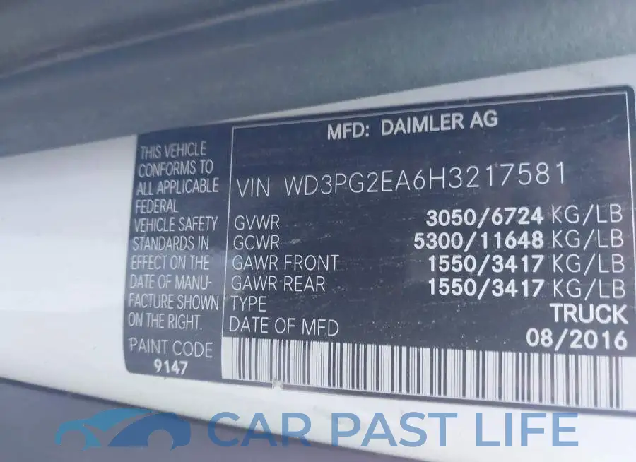 WD3PG2EA6H3217581# 9