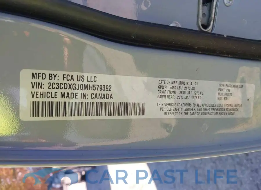2C3CDXGJ0MH579392# 9