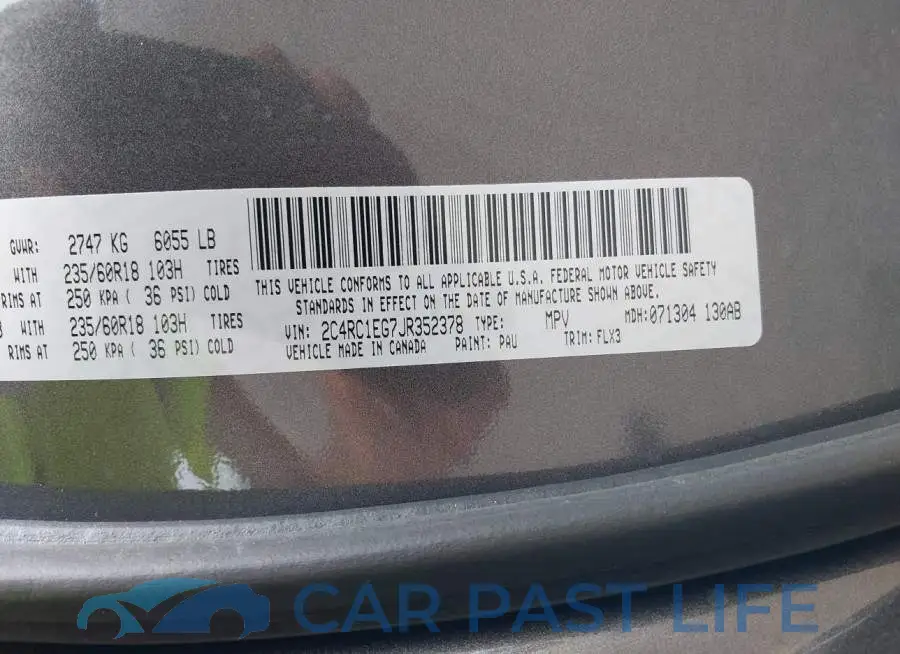 2C4RC1EG7JR352378# 9
