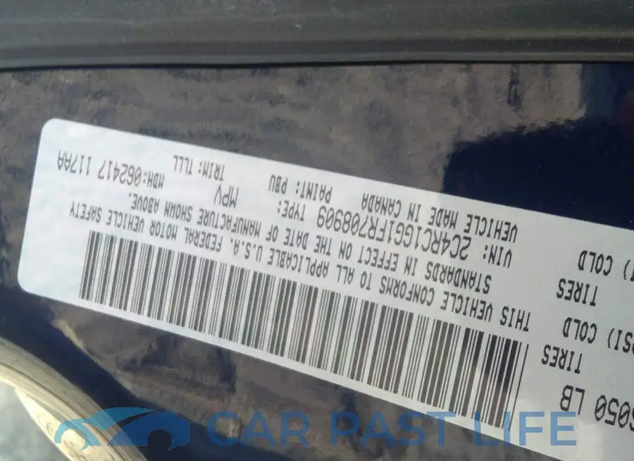 2C4RC1GG1FR708909# 9