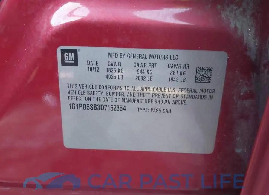 1G1PD5SB3D7162354# 9