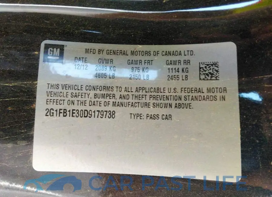 2G1FB1E30D9179738# 9