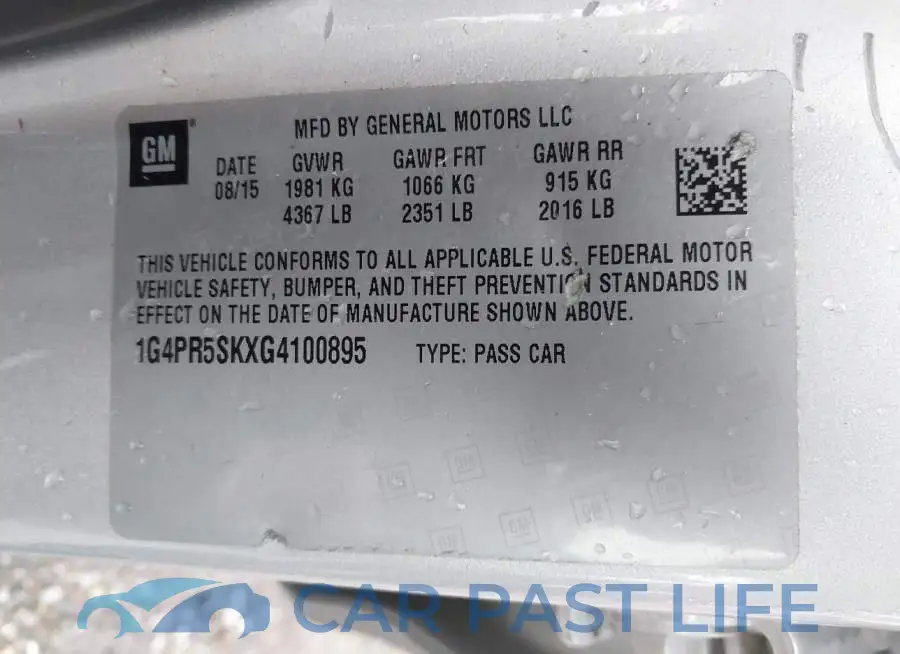 1G4PR5SKXG4100895# 9