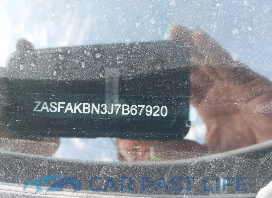 ZASFAKBN3J7B67920# 9