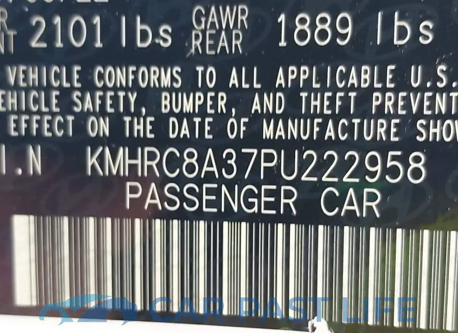 KMHRC8A37PU222958# 9
