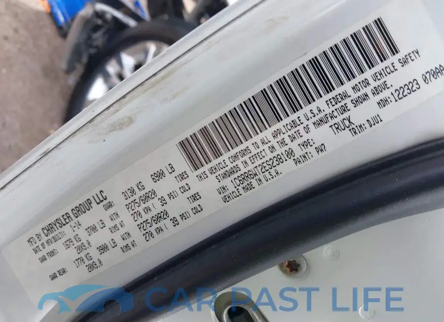 1C6RR6WT2ES238100# 9