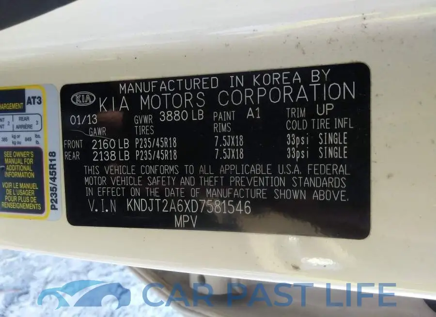 KNDJT2A6XD7581546# 9
