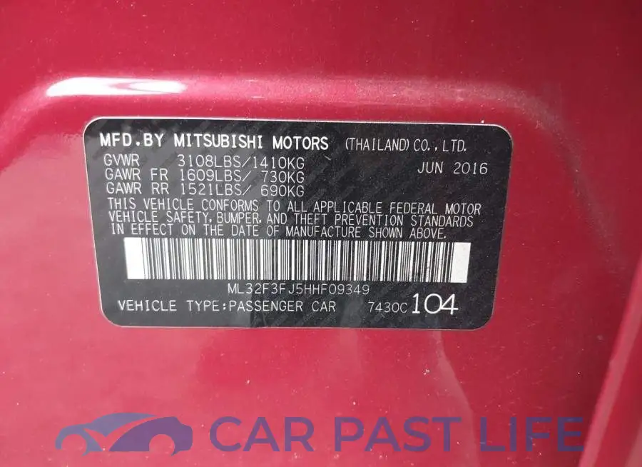ML32F3FJ5HHF09349# 9