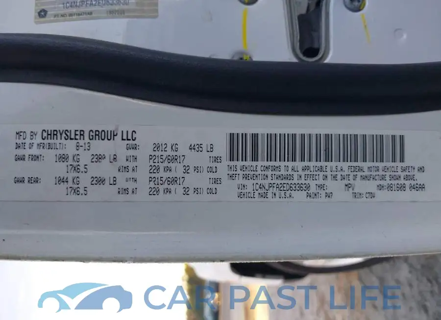1C4NJPFA2ED633630# 9