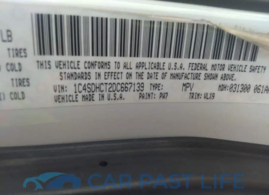 1C4SDHCT2DC667139# 9