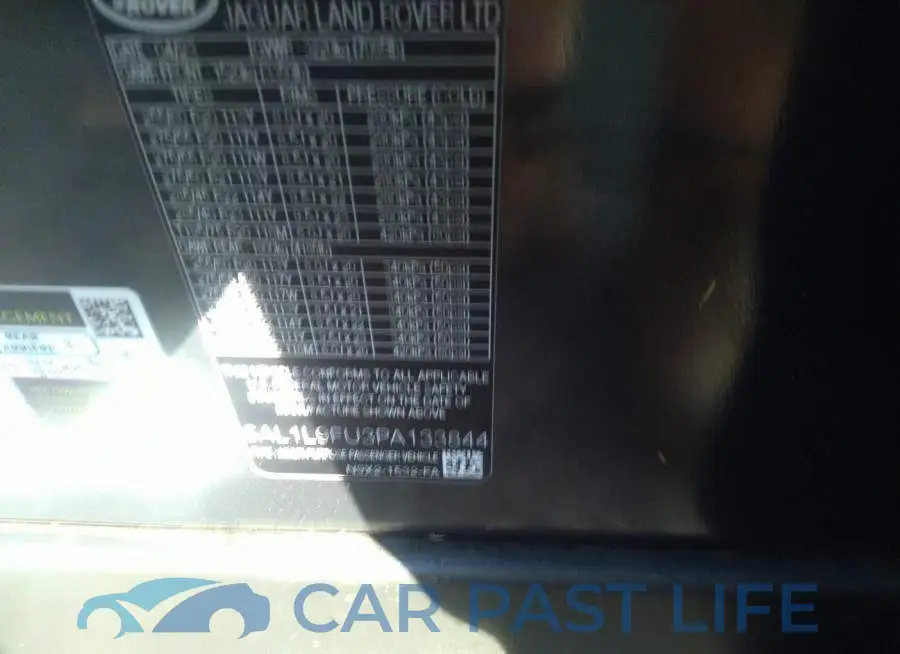 SAL1L9FU3PA133844# 9