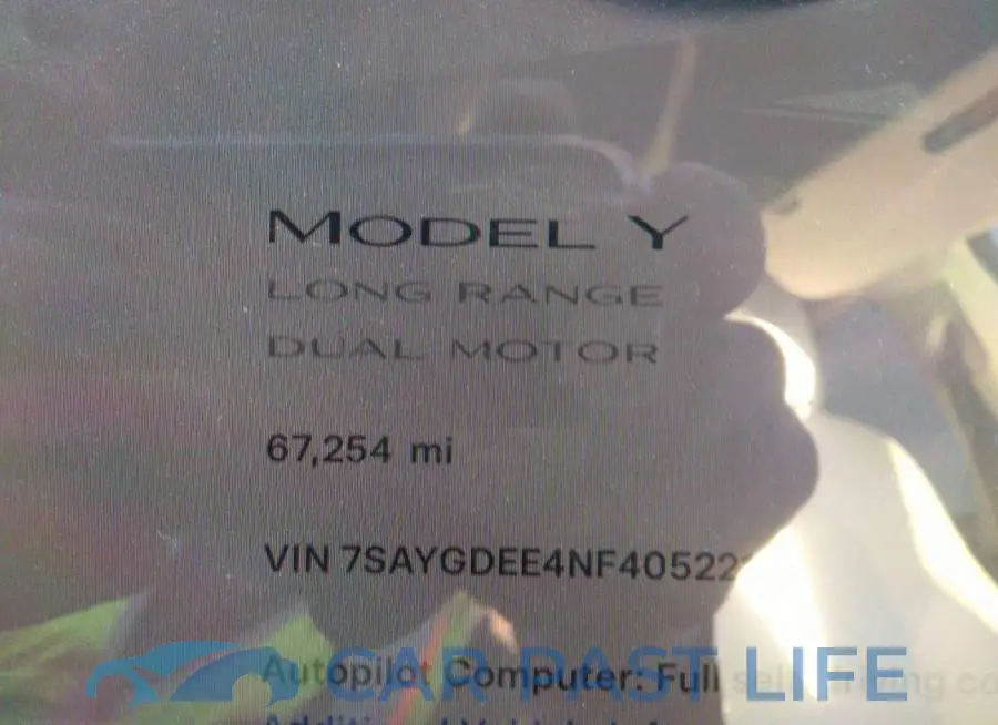 7SAYGDEE4NF405221# 7