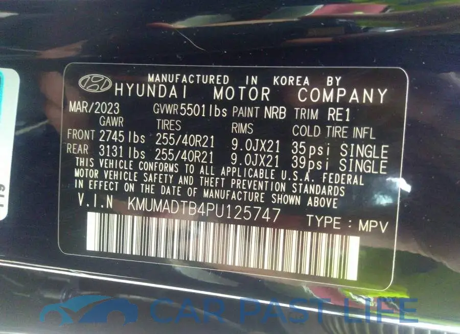 KMUMADTB4PU125747# 9