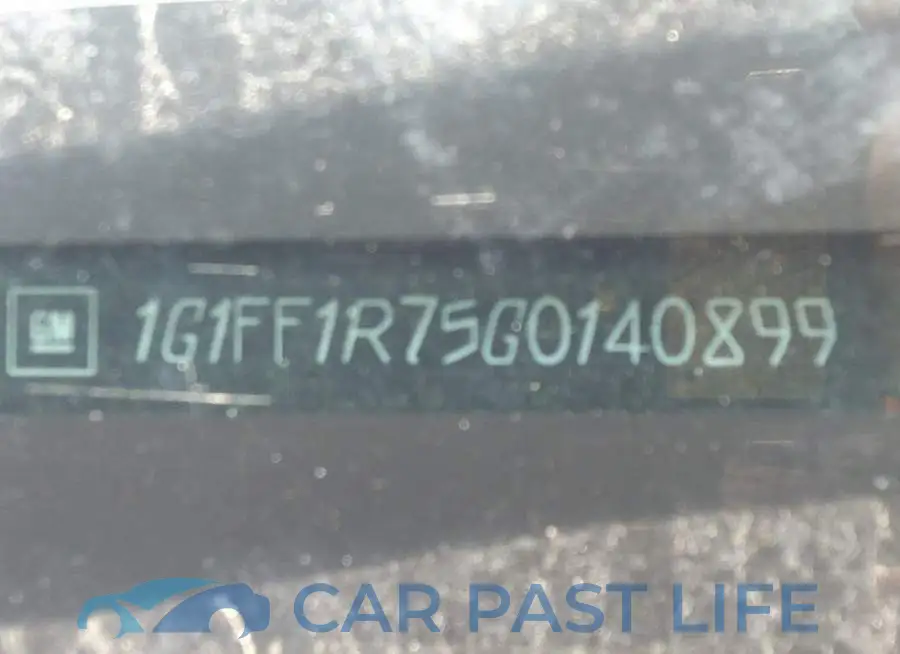 1G1FF1R75G0140899# 9