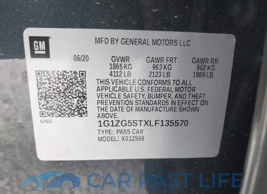 1G1ZG5STXLF135570# 9