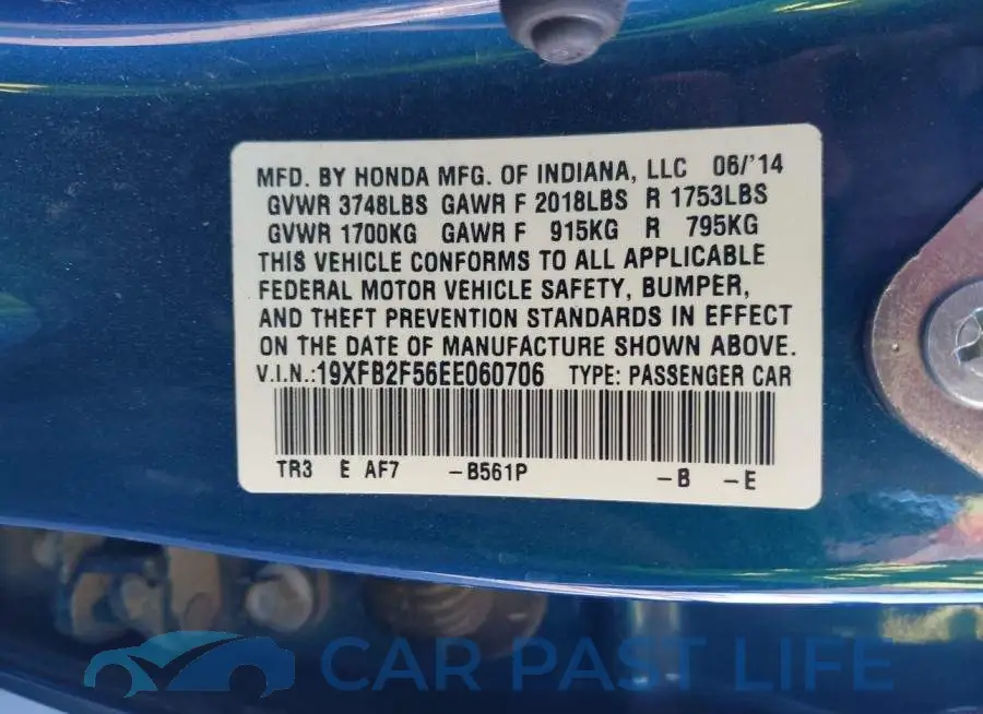 19XFB2F56EE060706# 9