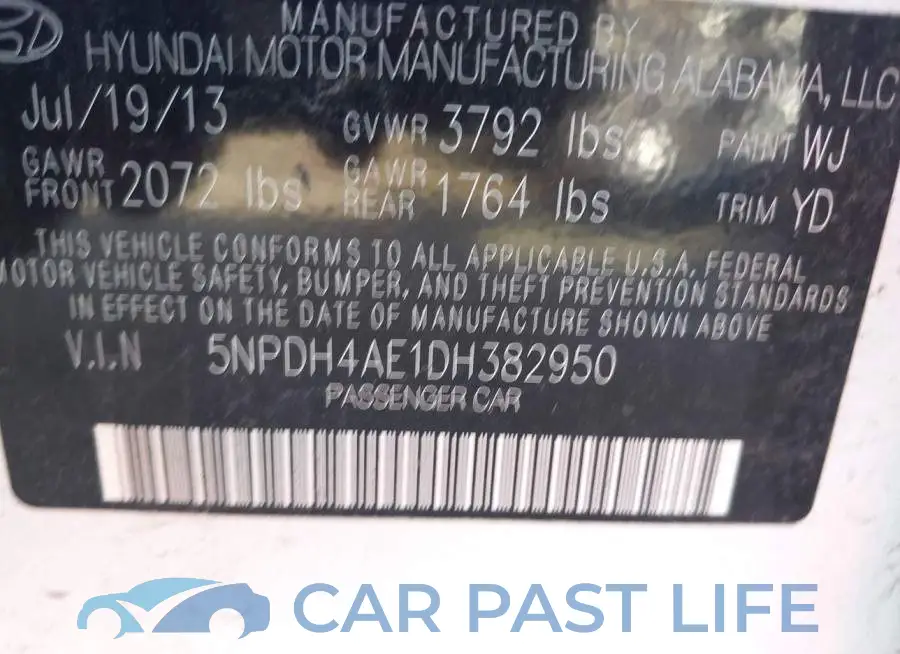 5NPDH4AE1DH382950# 9