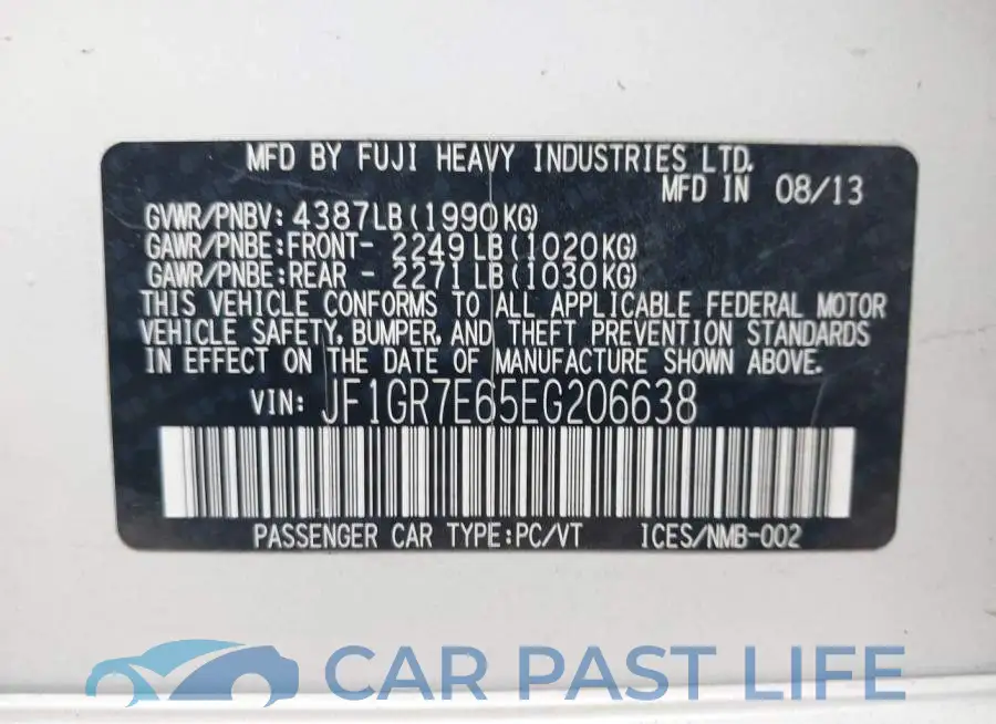 JF1GR7E65EG206638# 9