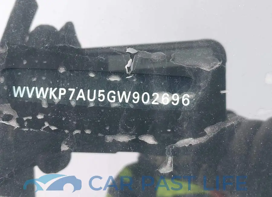 WVWKP7AU5GW902696# 9
