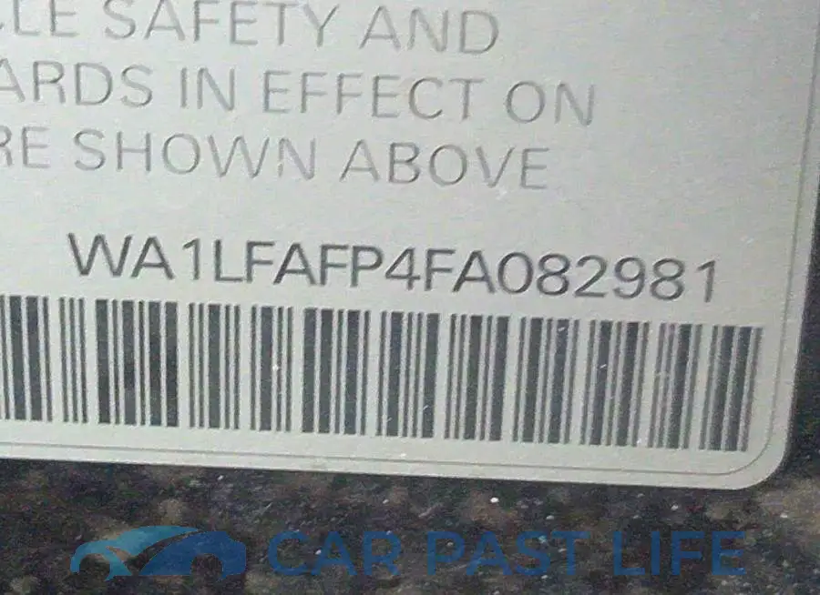 WA1LFAFP4FA082981# 9