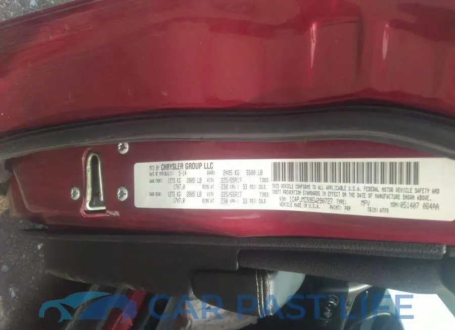 1C4PJMCS9EW290727# 9