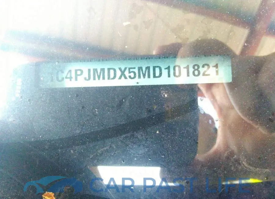 1C4PJMDX5MD101821# 9
