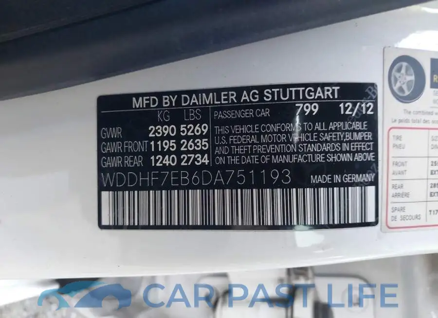 WDDHF7EB6DA751193# 9