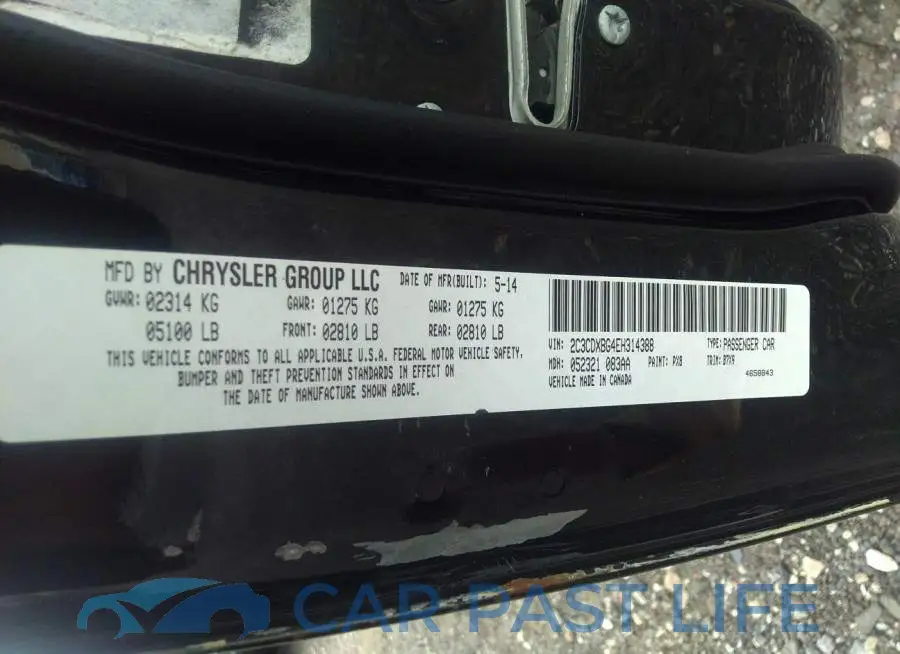 2C3CDXBG4EH314388# 9
