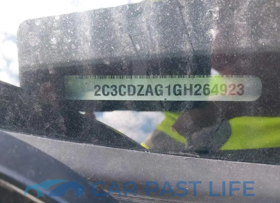 2C3CDZAG1GH264923# 9