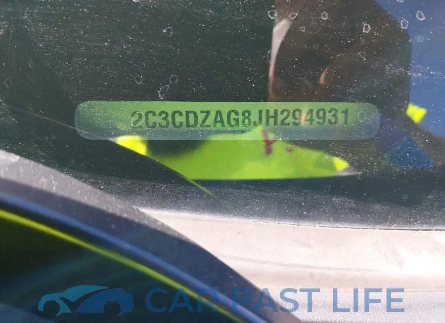 2C3CDZAG8JH294931# 9