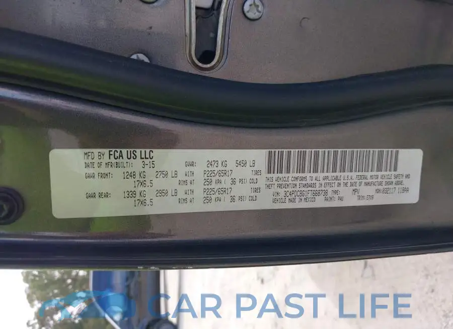 3C4PDCBG1FT668738# 9