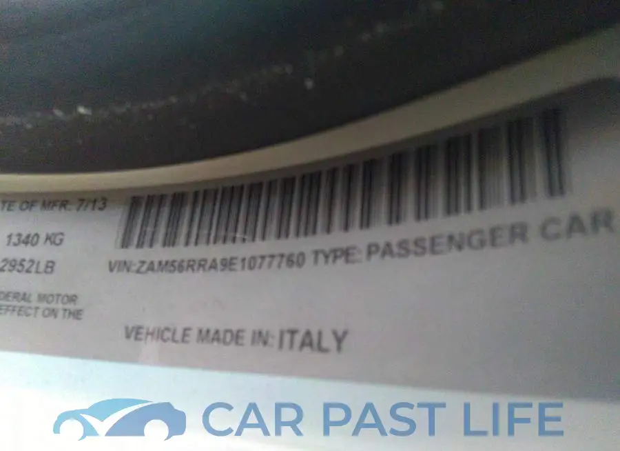 ZAM56RRA9E1077760# 9