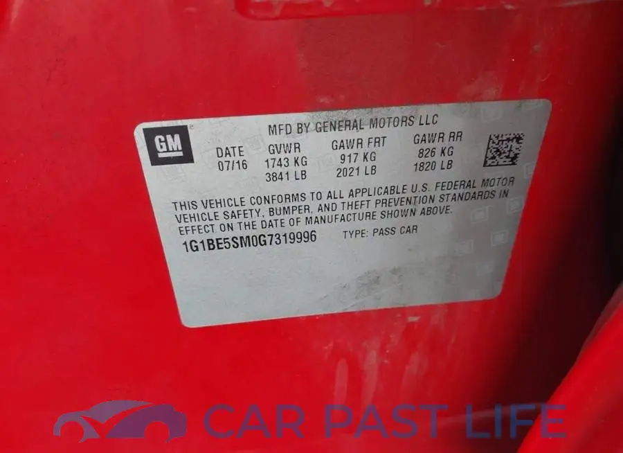 1G1BE5SM0G7319996# 9