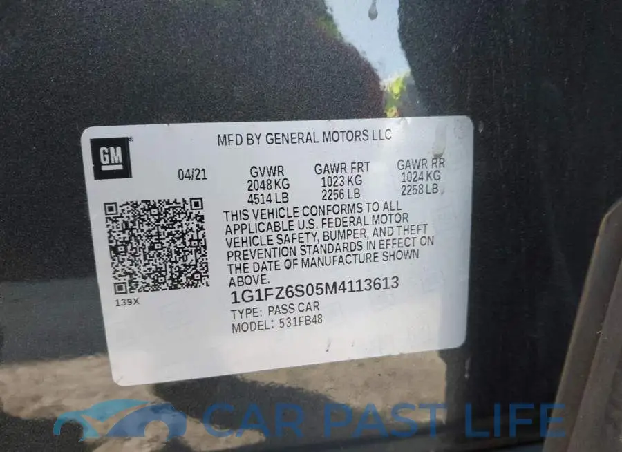 1G1FZ6S05M4113613# 9