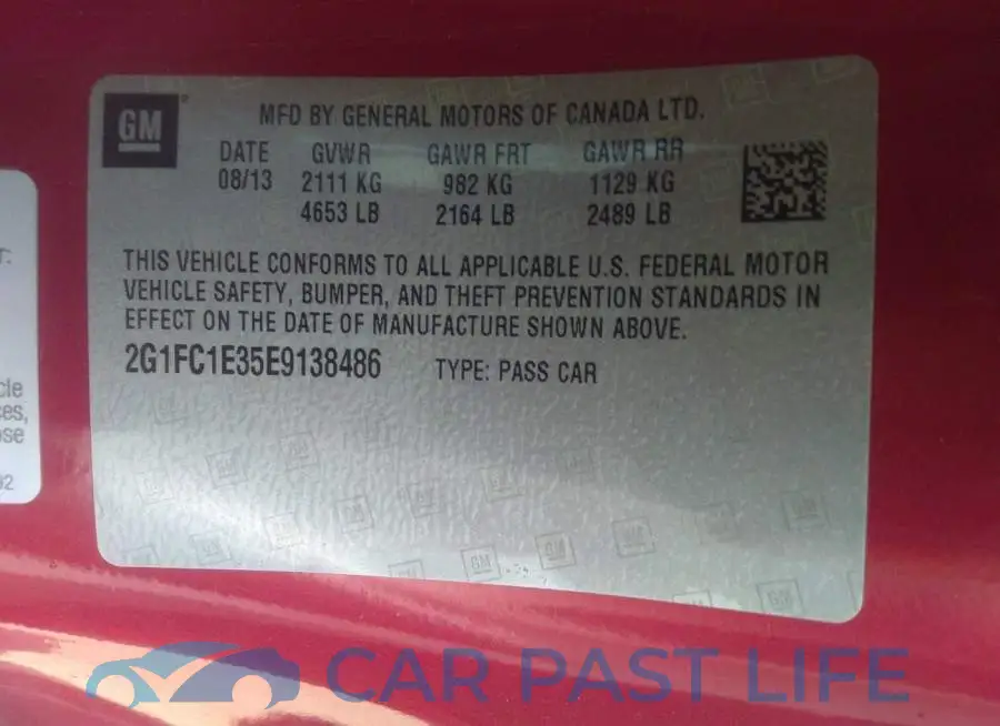 2G1FC1E35E9138486# 9