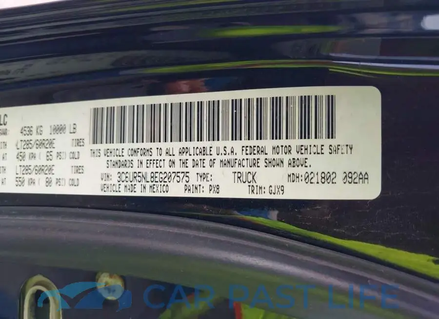 3C6UR5NL8EG207575# 9