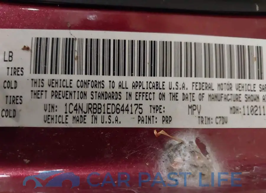 1C4NJRBB1ED644175# 9