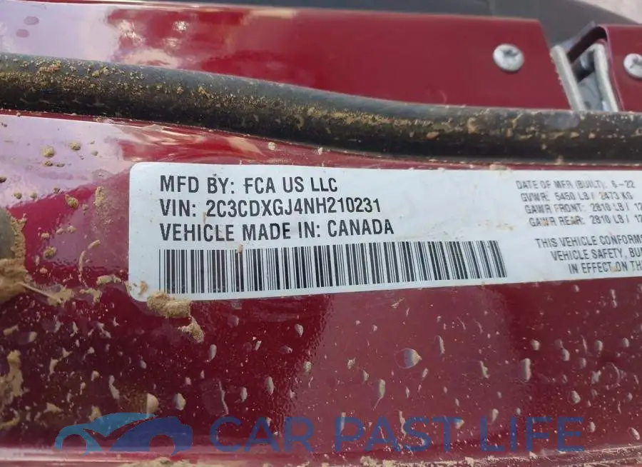 2C3CDXGJ4NH210231# 9