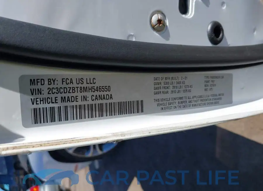 2C3CDZBT8MH546550# 9