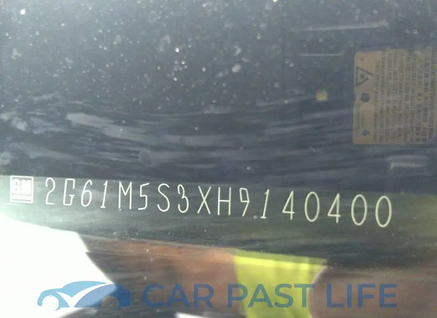 2G61M5S3XH9140400# 9
